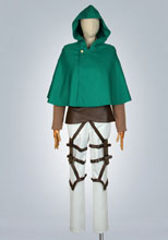 進撃の巨人　調査兵団　マント付き　刺繍版　団服　コスプレ衣装